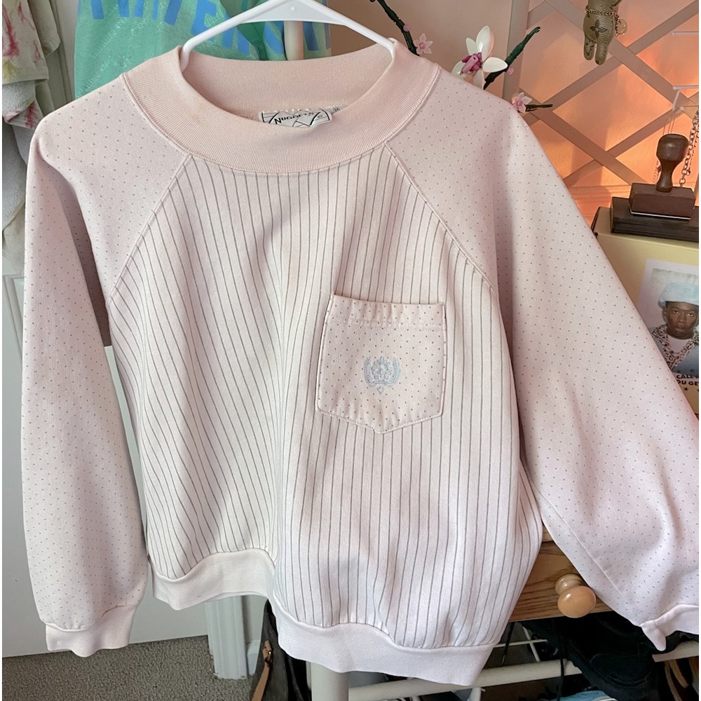 Nuggets vintage pink crew neck 80’s